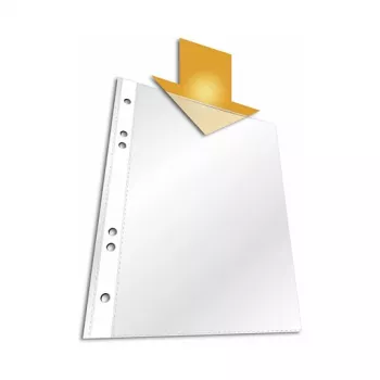 Husă de protecție Durable - pentru A5 (148 x 210 mm) - transparentă (set de 25)