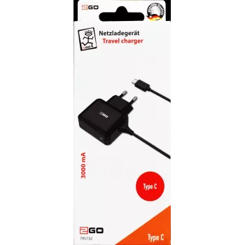2GO 795732 Indoor AC Adapter 5 V, Black