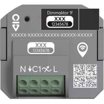 Busch-Jaeger Actuator de reglare a intensității 1 canal montaj îngropat wireless 62851 U-WL