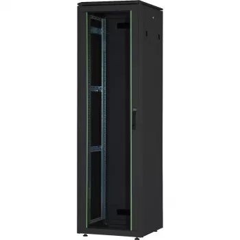 DIGITUS Dulap de rețea 26U Unique 600x800mm ușă din sticlă negru