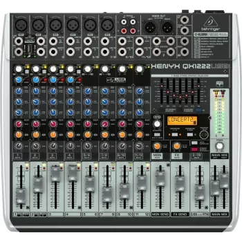 Mixer audio Behringer QX1222USB 16 canale