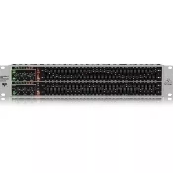 Egalizator grafic stereo dual Behringer FBQ3102HD cu 31 de benzi cu detecție de feedback FBQ