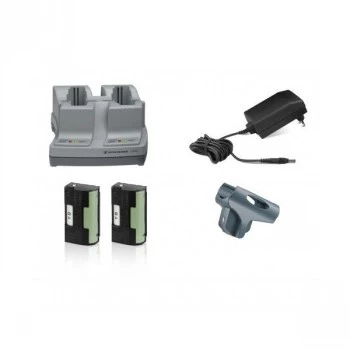 Set acumulatori SENNHEISER CHG-1-KIT cu 1x încărcător L 2015, 1x NT 1-1, 1x LA 2 și 2x BA 2015