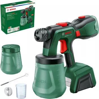 Bosch AdvancedSpray 18V-500 Pistol de vopsit cu acumulator (fără acumulator, verde, POWER FOR ALL ALLIANCE)