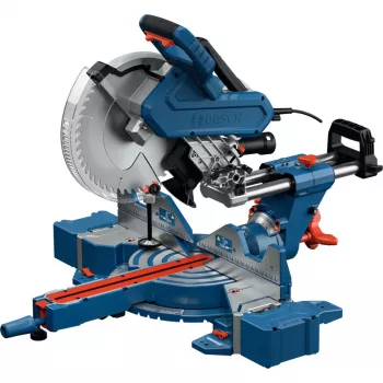 Ferăstrău circular de tăiere Bosch Professional GCM 340-305 D, 305 mm, 1 800 W, albastru
