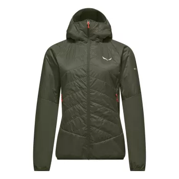 Geacă termoizolantă hibrid de damă Salewa Ortles Hyb TWR Jacket - Faded Green, mărimea S