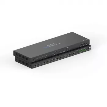 PureLink Splitter HDMI 2.1 2x8 - 48Gbps cu scaler și audio de-embedding