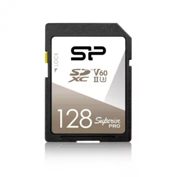 Silicon Power Superior Pro 128 GB Card de memorie SDXC UHS-II U3 V60 (SP128GBSDXJV6V10)