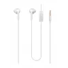 Cască stereo universală originală Samsung EHS61ASFWE 3,5mm cu cablu 1,2m microfon alb (OEM)
