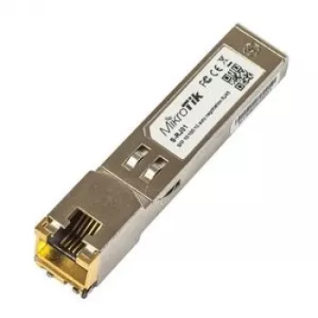 Modul transceiver MikroTik S-RJ01 SFP cupru RJ-45 10/100/1000 Mbit/s