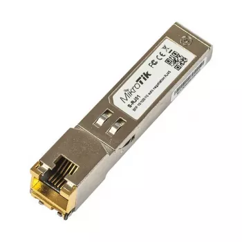 Modul transceiver MikroTik S-RJ01 SFP cupru RJ-45 10/100/1000 Mbit/s