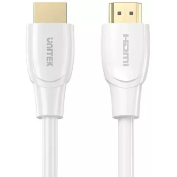 UNITEK Cablu HDMI 2.0 4K 0,3m alb