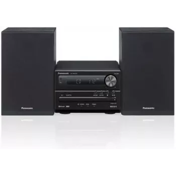 Sistem micro Hi-Fi PANASONIC SC-PM250EE-K - 20W RMS, CD/MP3, Bluetooth, radio FM, negru