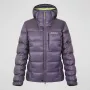 Jachetă cu glugă din puf damă Berghaus MTN Arete Ultra Down, Purple Planet, mărimea S