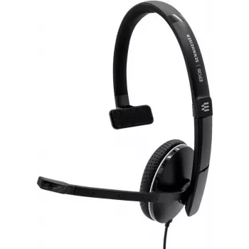 Căști cu fir On-Ear Sennheiser ADAPT 100 cu microfon cu anulare a zgomotului, USB-A, negre
