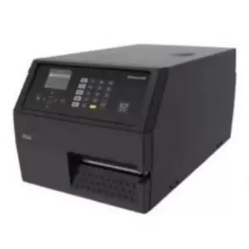 Imprimantă industrială RFID Honeywell PX65A, 300 dpi, Ethernet, UHF RFID EU, transfer termic/termic direct, cablu de alimentare US și EU