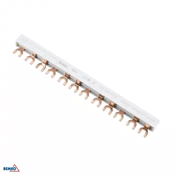 SCHELINGER A19-BB-3F bară colectoare trifazată tip U 10mm² 12 module