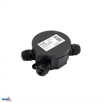 Casetă de derivație etanșă BEMKO cu 4x prese de cablu M20 IP66