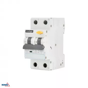 RCBO SCHELINGER 2P B 16A 30mA tip AC cu protecție la suprasarcină