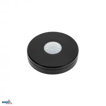 Senzor de mișcare PIR BEMKO 1000W 360° IP65 negru