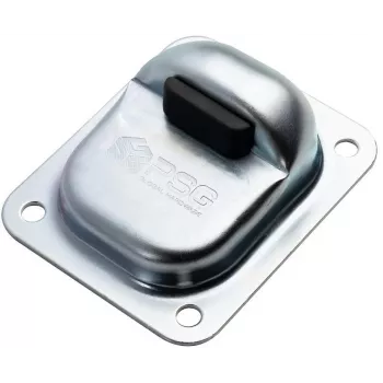 Opritor de poartă cu șurub PSG 61.092.OG (120x100/H43) cu tampon de cauciuc
