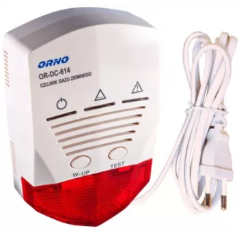 Detector de gaz natural ORNO OR-DC-614 (metan, CNG, LNG) 230V