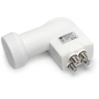 LNB quad universal robust OPTICUM QUAD Red