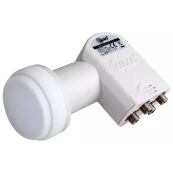 LNB universal Quad OPTICUM LQP-04H 4 ieșiri 0,1dB cifră de zgomot