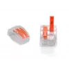 TRYTYT PC-232 Conector de îmbinare cu pârghie 2 poli 0,2-4,0mm² 50 buc.