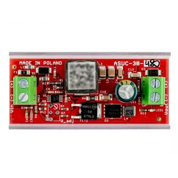 Convertor boost DC/DC ATTE ASUC-30-480-OF 48V 10A 480W șină DIN