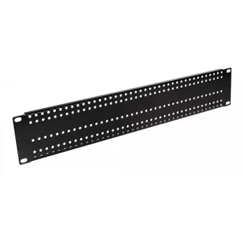 Adaptor de montare în rack ATTE ADD-RACK2U1 2U 19 inch cu găuri de montare simple, negru