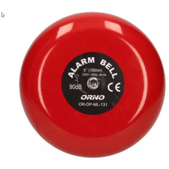 Clopoțel școlar ORNO OR-DP-ML-131 230V AC 85dB roșu oțel