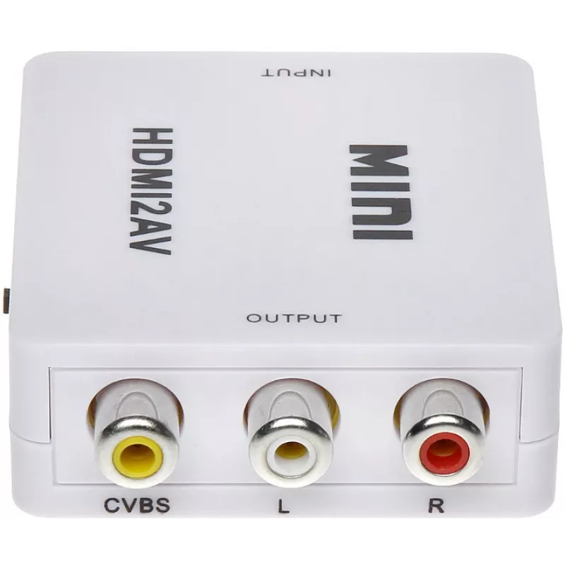 DELTA Convertor HDMI la AV - negru