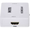 DELTA Convertor HDMI la AV - negru