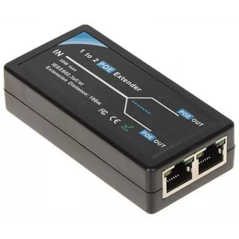 Extender PoE DELTA PFT1320 cu 3 porturi