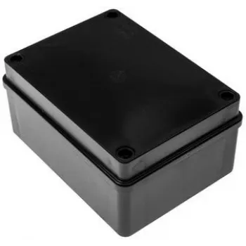 Cutie de derivație etanșă 150x110x70mm IP65 fără halogen neagră PAWBOL S-B316C