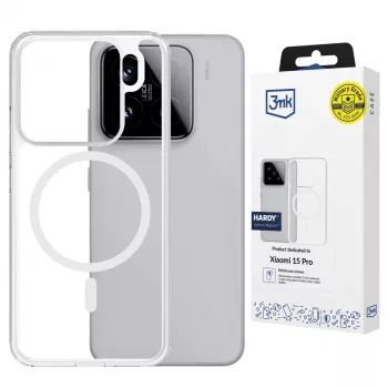 3MK PROTECTION Xiaomi 15 Pro - husă spate 3mk Hardy LiqForce MagCase neagră