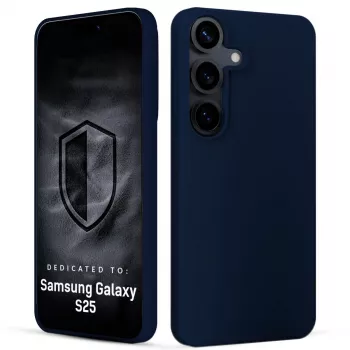 3MK PROTECTION Samsung Galaxy S25 - 3mk Hardy Mellow Case albastru închis