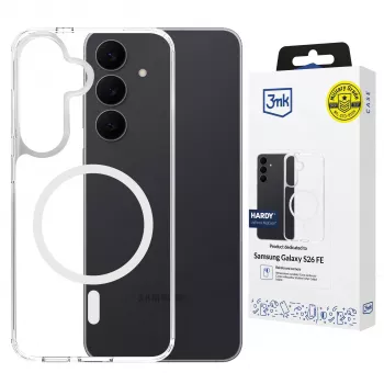 3MK PROTECTION Samsung Galaxy S26 FE - 3mk Hardy LiqForce MagCase negru