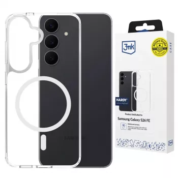3MK PROTECTION Samsung Galaxy S26 FE - 3mk Hardy LiqForce MagCase negru