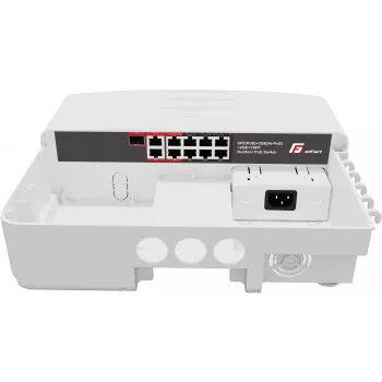 Switch PoE industrial pentru exterior GETFORT GF-6221-GGUF-PO 6FE+2GE+2GB+1SFP IP65