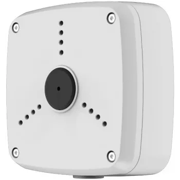 Casetă de priză de rețea de suprafață MITON MT-P122V2, 2 porturi, albă