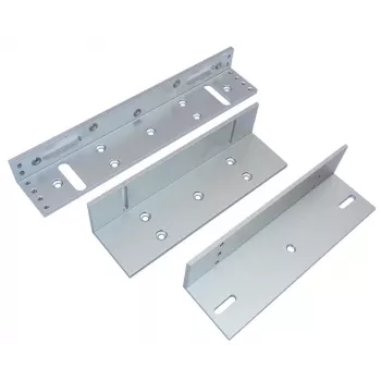 Suport de montaj tip ZL BIRA MG350ZL pentru încuietoare magnetică 350kg, argintiu