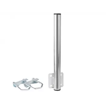 Suport de balcon ROBSON C-400 pentru antene parabolice și antene, 400 mm extindere, argintiu