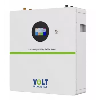 Acumulator de stocare a energiei Volt Polska Ultra-5 25.6V 200Ah 100A LiFePO4