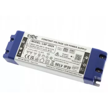 Sursă de alimentare în comutație LED ESPE LNF-6024 24V 60W 2,5A IP20