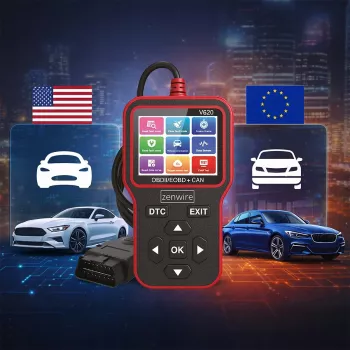 ZENWIRE V620 OBD2 ELM327 CAN Interface Diagnostic Scanner