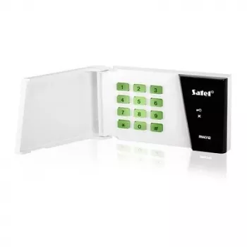 Tastatură wireless SATEL MICRA MKP-300, neagră/albă, 433 MHz