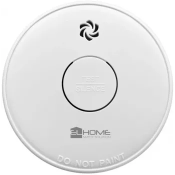 EL-HOME SD-87A2 detector de fum - senzor optic fotoelectric, baterie 9V, alb
