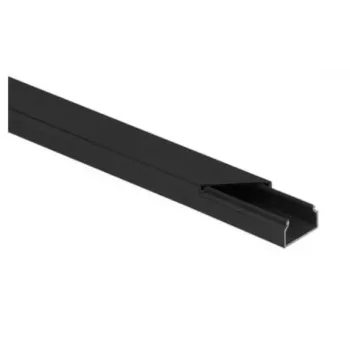 Set canal de gestionare a cablurilor STASIŃSKI SP. Z O.O. CLS 14x14, negru, 2 m (pachet de 10 buc.)